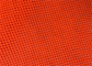 Bright Red 100% Polyester Mesh Fluorescent Material Fabric For Garments