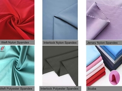 Good stretch polyester spandex weft knit fabric for yoga wear